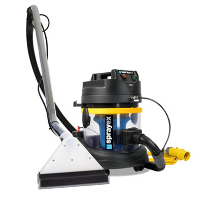 V-Tuf 110V21LSpray-Extraction Cleaner 1400W Bypass Motor8L Detergent Tank from B&Q