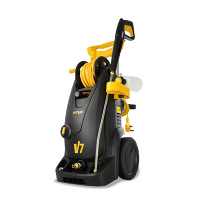 V-Tuf V7 240V 195Bar7.2L/min Tough Diy Electric Pressure WasherWith Professional Accessories & 10M Hose Reel from B&Q
