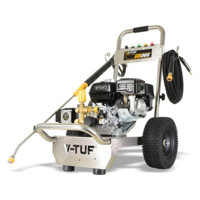 V-Tuf Gb065 Honda Petrol Press. Washer C/w Gearbox 200Bar 12L/min from B&Q