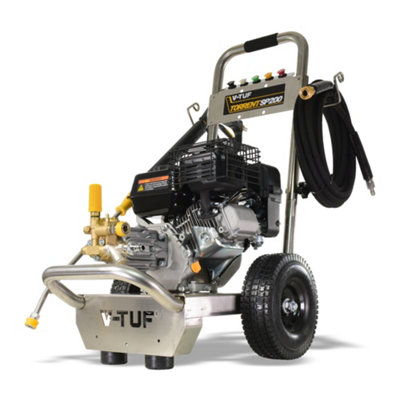 V-Tuf Torrent Sp200 Industrial 7Hp Petrol Pressure Washer2755Psi190 Bar12L/min from B&Q
