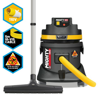 V-Tuf Mighty Hsv21L M-Class 110V Industrial Dust Extraction Wet & Dry Vacuum Cleaner Health & Safety Version from B&Q
