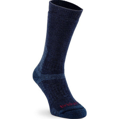 Bridgedale Socks Bridgedale Explorer Performance Heavyweight Merino Wool Crew SocksUk: 12-14Navy Blue from B&Q