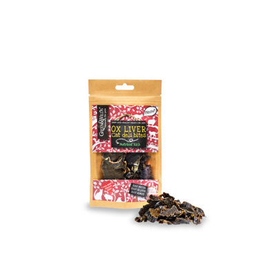 Green & Wilds Cat Treats Ox Liver Deli Bites 40G from B&Q