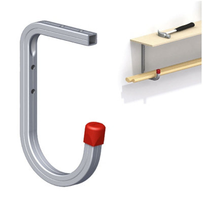 Homesmart Wall Mounted 50Kg Storage Hook With Shelf Support Bracket For Garages & Sheds from B&Q