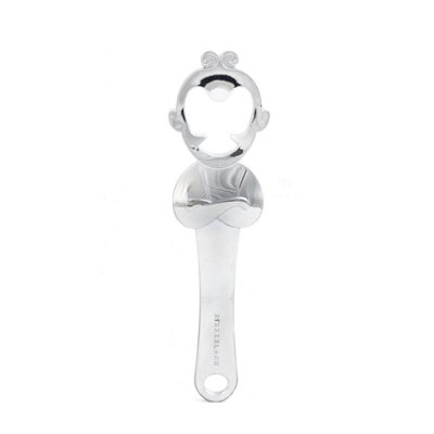 Kikkerland Chrome Plated Bottle Opener Monkey King from B&Q