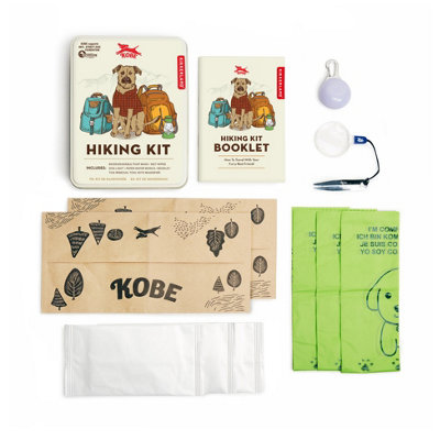 Kikkerland Kobe Dog Hiking Essentials Kit from B&Q
