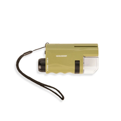 Kikkerland Huckleberry Childrens Pocket Microscope 60X-120X Magnification from B&Q