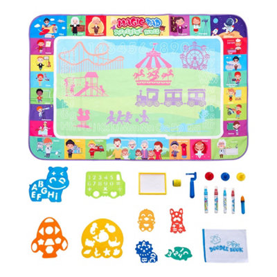 Living And Home Park Style Kids Water Doodle Painting Mat from B&Q