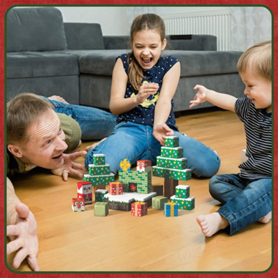 Living And Home 162 Pcs Merry Christmas Theme Children Magnetic Building Blocks Toy Set from B&Q