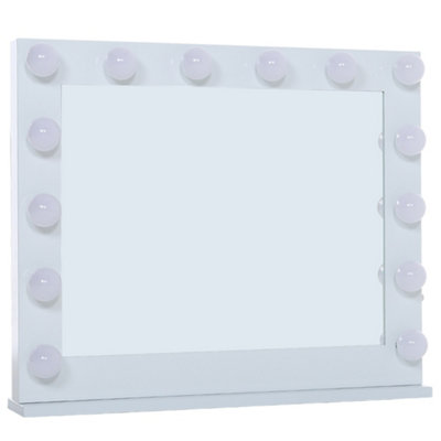 Darphe Large Hollywood Led Vanity Mirror With Adjustable Brightness from B&Q