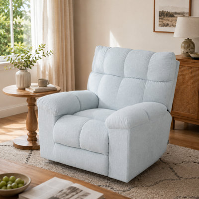 Darphe Electric Recliner Swivel Chair With Charging Port And Footrest from B&Q