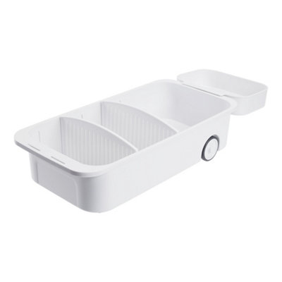 Darphe Under Sink Pull-Out Sliding Storage Basket With Wheels from B&Q