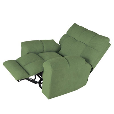 Darphe Green Swivel Rocker Recliner Chair With Power Recline & Charging Ports from B&Q