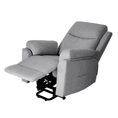 Darphe Single Sofa Recliner Armchair Reclining ChairGrey 75Cm W from B&Q