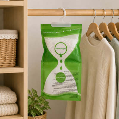 B&Q -  Hanging Wardrobe Dehumidifier Bags 10-Pack