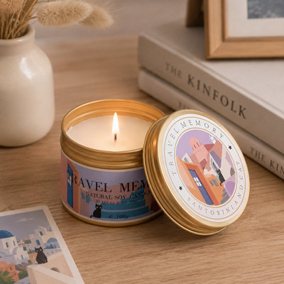 Darphe Soy Wax Scented Candle Black Cedar Juniper from B&Q
