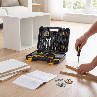 Living And Home 88-Piece Multi-Purpose Home Repair Tool Kit