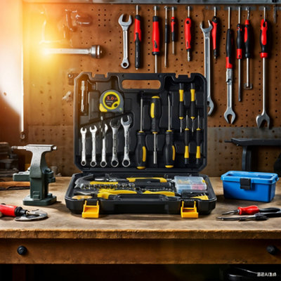 Garden Sanctuary 88-Piece Multi-Function Home Repair Household Tool Kit