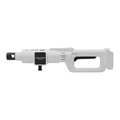 Living And Home 21V Cordless Handheld Pressure Washer Cleaner With 2 Batteries In White from B&Q