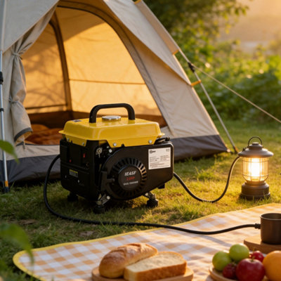 B&Q -  720W Portable 2-Stroke Petrol Inverter Generator