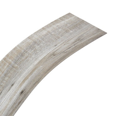 Darphe Natural Finish Wood Grain Effect Peel And Stick Floor Tiles 36 Pieces 5 Square Meters from B&Q