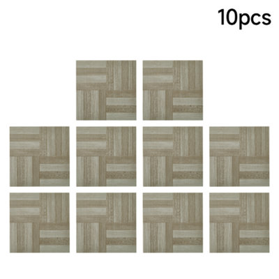 Darphe 30 Pieces Self Adhesive Pvc Parquet Flooring Tiles Set from B&Q