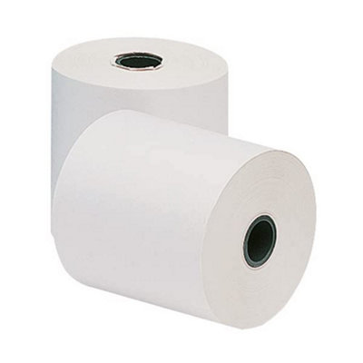 Q-Connect Calculator Roll 57X57mm (Pack Of 20),white from B&Q
