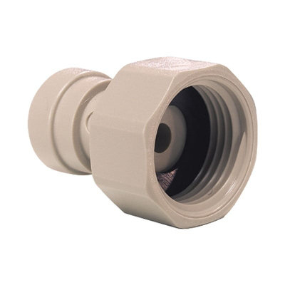 John Guest Ci321214S1/2" Bsp Female X 3/8 Push Fit from B&Q