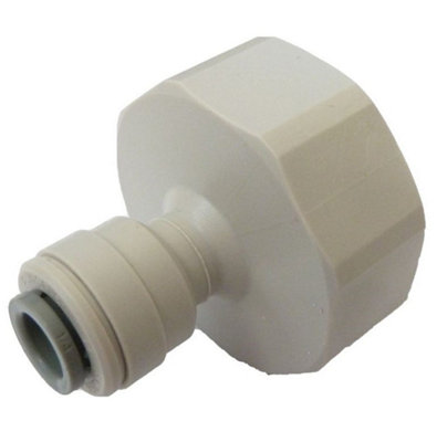 John Guest Ci320816Fs3/4" Bsp Female X 1/4" Push FitTap Adaptor from B&Q