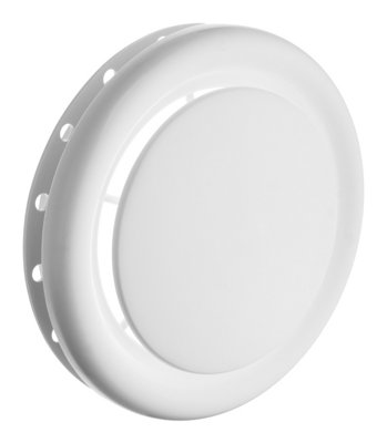 Airroxy 150mm Anemostat Air Diffuser Extraction Ventilation Cap Solid Exhaust from B&Q
