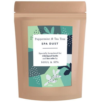 Peppermint & Tea Tree Spa Dust For Hot Tub And Jetted Bath from B&Q