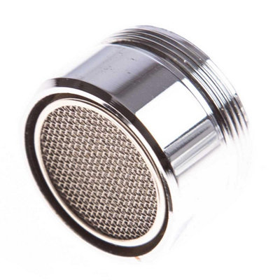 B&Q -  24mm Male Tap Aerator Metal Insert Faucet Kitchen Basin Water Saving