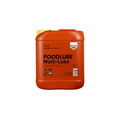 Rocol 15126 Foodlube Multi-Lube Fluid (Nsf Reg) Food Grade Multi-Purpose 5L from B&Q