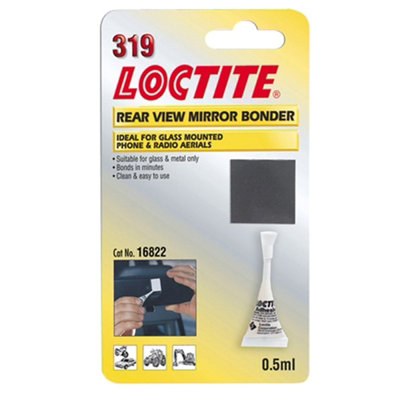 Loctite Aa 319 Rear View MirrorPhoneRadio Aerial Bonder Adhesive Glue 194088 6 Pack from B&Q