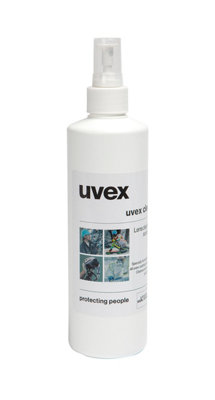 Uvex 9972.101 16Oz Polycarb Lens Cleaning Fluid Spray Spectacles Glasses 6 Pack from B&Q