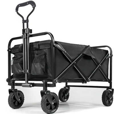Heavy Duty 200Kg Foldable Trolley Cart WagonGardenCampingBeachFestival Uk from B&Q