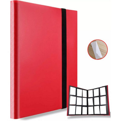  - Trading Cards Album Folder 360 Pockets Card Binder Holder Game Card Sleeves Case