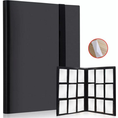  - Trading Cards Album Folder 360 Pockets Card Binder Holder Game Card Sleeves Case