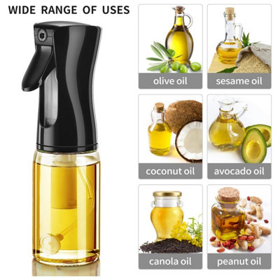  - Refillable Pump Spray Bottle For Air Fryer Cooking Baking Bbq Olive Oil Sprayer