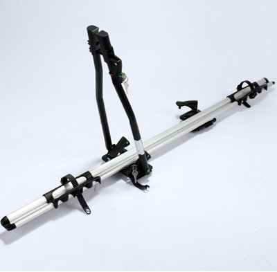 Aluminium Roof Mounted Bike RackSecure & Universal Cycle Carrier from B&Q