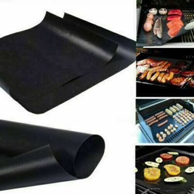 Reusable Oven Liner Cooking Mat Bbq Grill Non Stick Teflon Cooker Base Shelf from B&Q