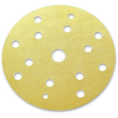  - 50Pcs 150mm   15 Hole Sanding Discs 120 Grit Orbital Sander Pad Uk