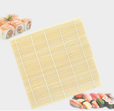 3Pcs Sushi Rice Rolling Roller Bamboo Diy Sushi Mat Cooking Tool Sushi Making from B&Q