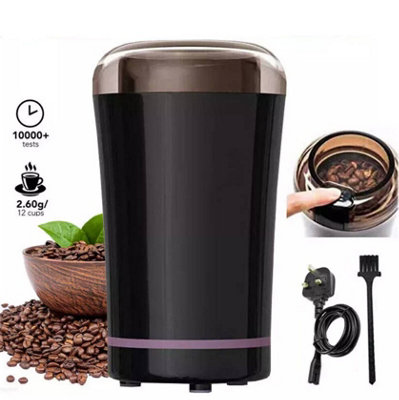  - Electric Coffee Grinder Grinding Milling Bean Nut Spice Matte Blade Blender Uk