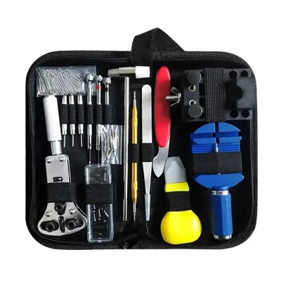147Pcs Watch Repair Back Case Pin Link Spring Strap Remover Opener Tool Kit Set. from B&Q