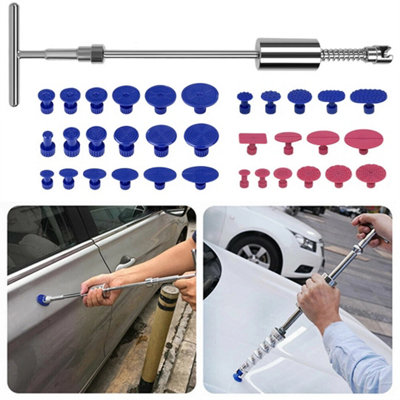34Pcs Pdr Car Body Puller Tabs Paintless Dent Repair Removal Tool Uk from B&Q