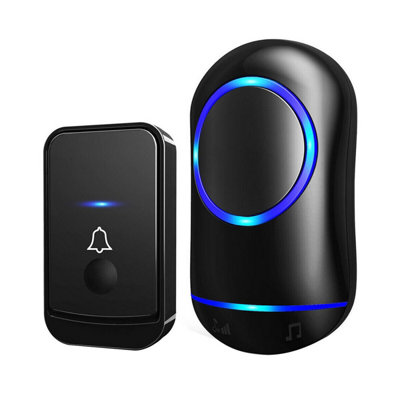 B&Q Wireless Door Bells Waterproof 1000Ft Long Range Plug In Home Cordless Doorbell