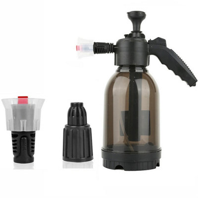 2L Car Wash Pump Foam Sprayer Hand Held Wash Spray Bottle Snow Foam Detailing from B&Q