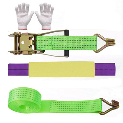 Recovery Transport Trailer Car Van Truck Vehicle Tie Down Ratchet Strap from B&Q