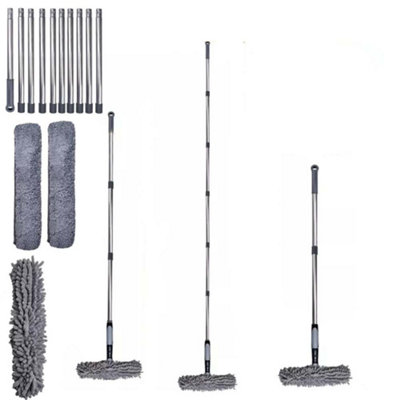 Cleaner Equipment Glass Cleaning 4.5M Squeegee Telescopic Extendable Window from B&Q